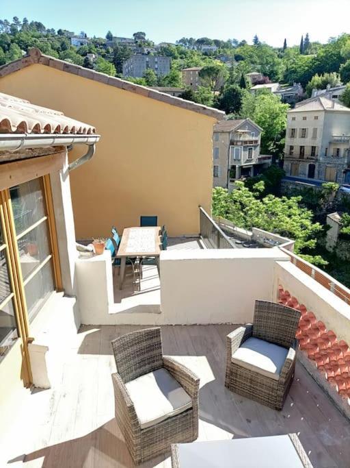 Grand Gite Terrasses Largentiere Largentière Exterior foto